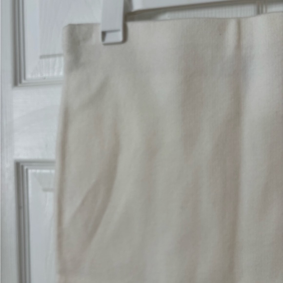 Pol Premium White‎ Knit Midi Skirt Size Large  Viscose And Rabbit Hair Boho West - Picture 3 of 7